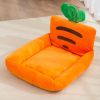 Carrot Shaped Adorable Bed For Indoor Dog Sofa