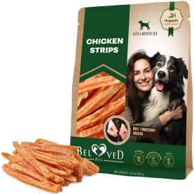 Chicken Strips Dog Treats Human Grade Meat Sticks