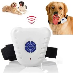 Ultrasonic Dog Anti Bark Collar Control Training Button Clicker