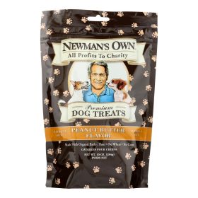 Newman's Own Organics Premium Peanut Butter Treats -Case-6-10 Oz.