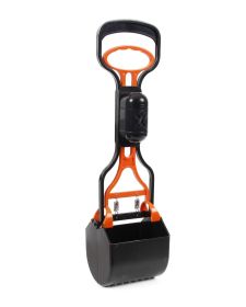 Squeeze-N-Scoop Pooper Scooper W/ Waste Bag Holder