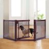 24 in. Fence Suitable For Indoor Use  - Brown