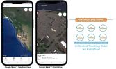 Get Realtime Location w/ Pet Tracker Mini GPS System Tracker Size:M
