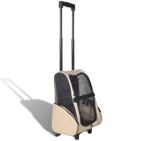 Foldable Multipurpose DogTrolley Beige