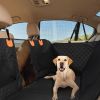 Waterproof 600D Oxford Cloth Car Seat Protector W/ Slide Flaps- Cars Trucks SUVs