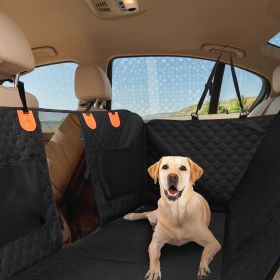 Waterproof 600D Oxford Cloth Car Seat Protector W/ Slide Flaps- Cars Trucks SUVs