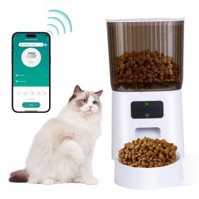 5L Automatic Dog Feeder Timed 2.4G WiFi  W/ App Control 1-10 Meals