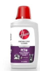 Hoover Paws & Claws Portable Pet Stain Odor Remover, 32 fl oz