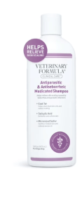 Veterinary Formula Antiparasitic & Antiseborrheic Dog Shampoo-16 oz