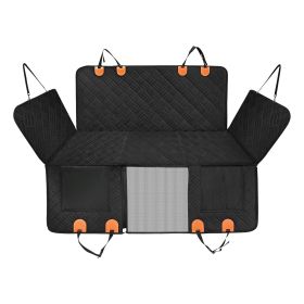 Hammock Non-Slip Scratchproof Back Seat Extender w/ Mesh WIndow Storage