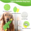 3Pcs Duck-Shaped Dog Plush ChewToy W/ Squeaky Ball Crinkle Paper