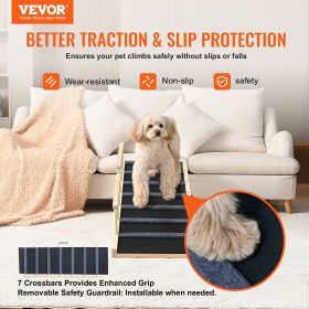Adjustable Folding Dog Ramp for Small, Large, Old Dogs