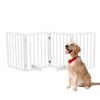 The Wooden Dog Fence White