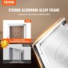 VEVOR Aluminum Frame Pet Door for Door w/ Lock & Magnetic Flap System Large