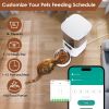5L Automatic Dog Feeder Timed 2.4G WiFi  W/ App Control 1-10 Meals
