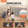 VEVOR Retractable Mesh Dog Gate, 34.2" Tall Extends up to 60"