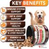 Mushroom Chews Turkey Tail  Lions Mane Reishi Mushroom Supplement