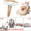 Dog Hair Removal W/ Wood Handle For Clothes; Blankets