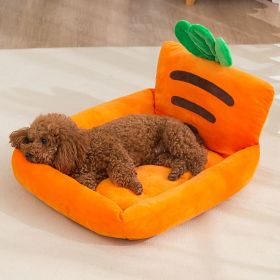 Carrot Shaped Adorable Bed For Indoor Dog Sofa