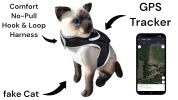GPS Tracker for Dog Collar w/ Perimeter Fencing System Size:XL