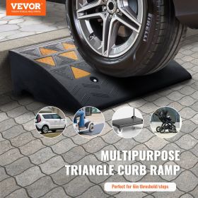 Curb Ramp 6" Rise Sidewalk Curb Ramp, 14.6" X 19.3" 15T Cap.
