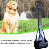Jaw Clamp Heavy Duty Long Handle Poop Scooper for Dog