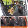 Hammock Non-Slip Scratchproof Back Seat Extender w/ Mesh WIndow Storage