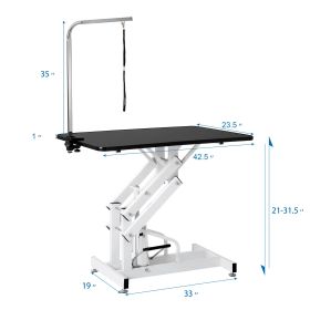 Hydraulic Dog Grooming Table Heavy Duty Big Size Z-Lift Pet