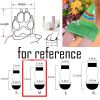 Cute Knitted Socks Dog Paw Protection for indoor Wear