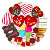 Dog Treats Gift Box Valentines Love Theme