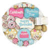Dog Treats Gift Box Happy Birthday Theme