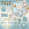 Dog Treats Gift Box Winter Theme