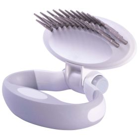 'Gyrater' Swivel Travel Dual-Rowed Undercoat Rake