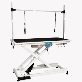 Deluxe grooming table; 110V/220V professional height adjust 8 to 36inch