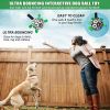 Interactive Dog Toy Football With Grab Ring, Tug Of War