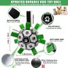 Interactive Dog Toy Football With Grab Ring, Tug Of War