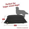 Dog Bed Super Value Machine Washable, Large, Black
