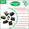 Water Buffalo Horn Tuffie- 100% Natural Treat & Chews; Dental Toys;  2-7.5 oz