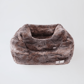 Deluxe Dog Bed (Color: Red Fox, Size: Large)