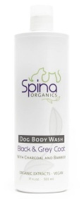 Black & Grey Body Wash (Size: 17 oz)