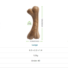 Durable Indestructible Dog Chew Toys For Aggressive Chewers (Size: M)