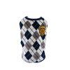 Vintage Plaid Thick Diamond Winter Large Dog Thermal Vests