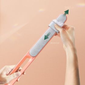 Clothes sticker household double-sided hair removal brush (Colour: pink)