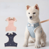 Dog leash Bowknot pet chest strap vest