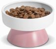 Tower Shaped Ceramic Dog Food Bowl