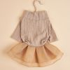 Knitted Fabric Mesh Short Skirt Dress For Small & Medium Dogs