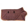 Microfiber Dog Bathrobe; Absorbent, Quick Dry