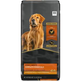 Complete Essentials for Adult Dogs Chicken Rice; 35 lb Bag (Size: 35 lbs)