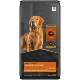 Complete Essentials for Adult Dogs Chicken Rice; 35 lb Bag (Size: 47 lbs)
