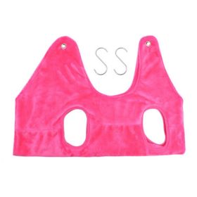 Hammock Harness Dog Restraint Bag Helper Dogs Grooming Trimming (Color: pink, Size: L)
